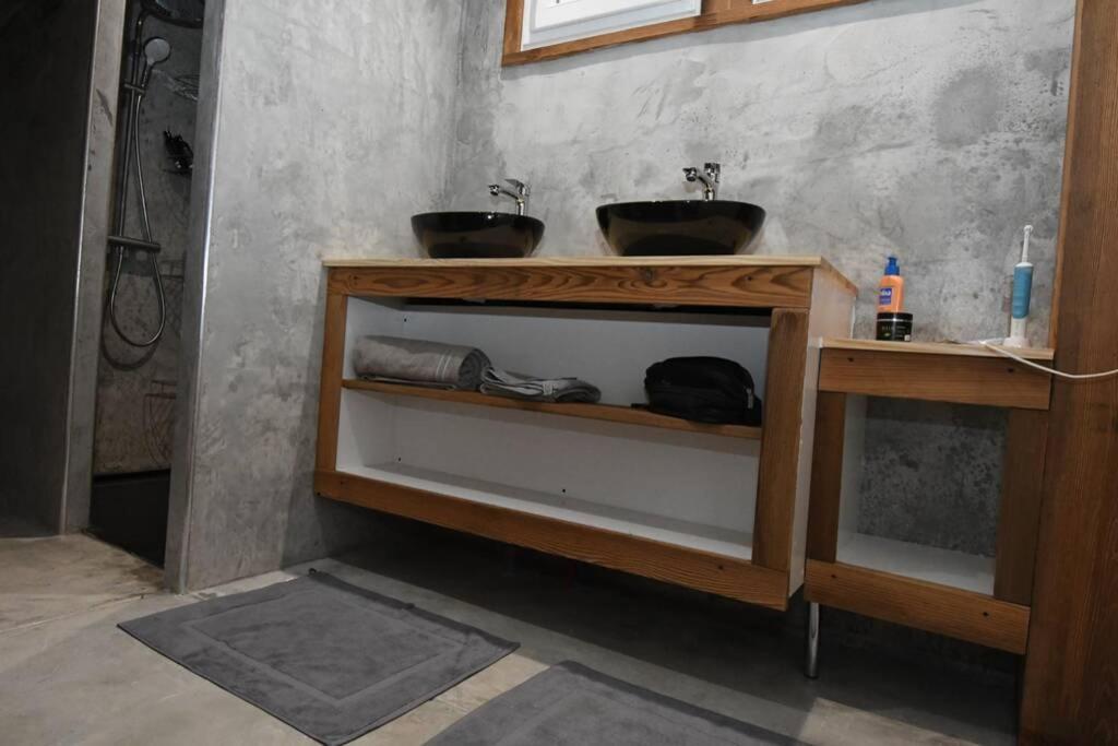 Logement Renove Avec Vue Panoramique La Saussaz Kültér fotó
