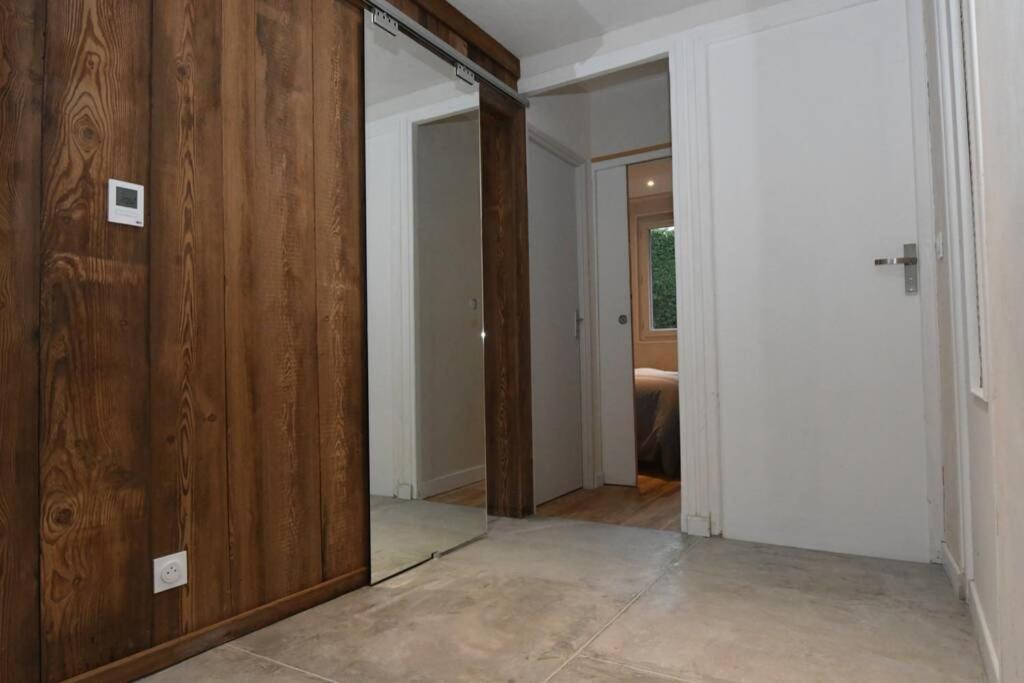 Logement Renove Avec Vue Panoramique La Saussaz Kültér fotó