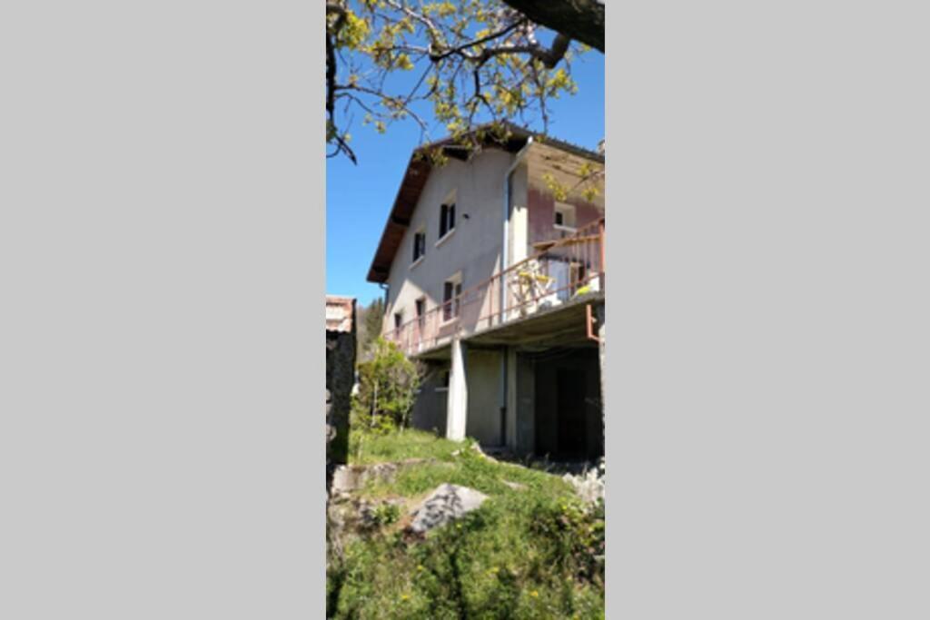 Logement Renove Avec Vue Panoramique La Saussaz Kültér fotó